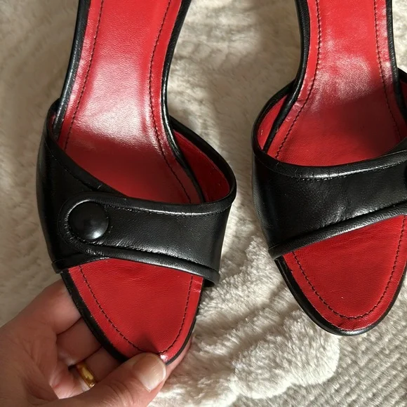 Coach leather sandals - Picture 4 of 7